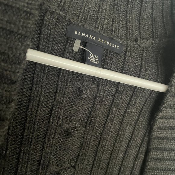 Banana Republic 100% Merino Wool Grey Vest - Picture 5 of 7